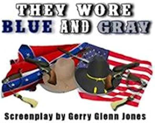 "They Wore Blue and Gray" poster