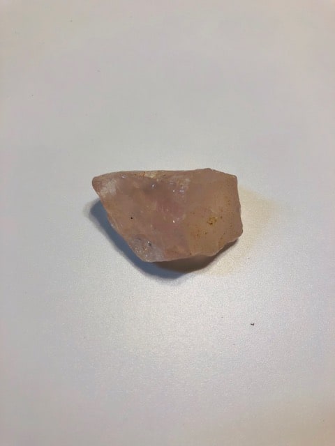 Rose quartz crystals are pink in color and help all matters related to the heart physically and mentally.