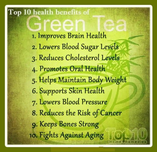 Green tea has many health benefits beyond improving memory and preventing dementia.