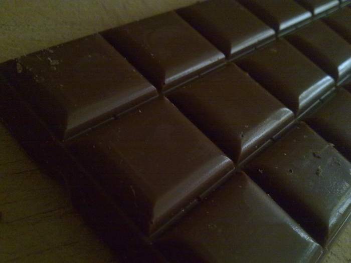 Dark chocolate contains anti-oxidants that help your skin heal faster