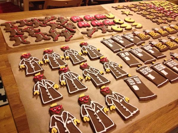 Molasses is a main ingredient in gingerbread cookies.