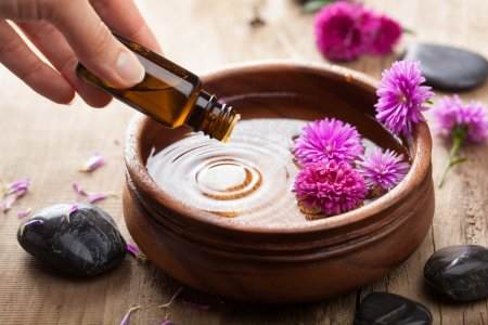 Many people use lavender in essential oil diffusers to circulate the beneficial aroma around their home.