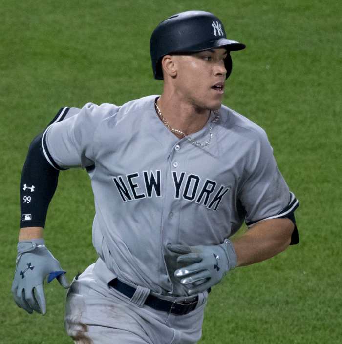 Aaron Judge's numbers in 2017 ranked him among the elite of all time.