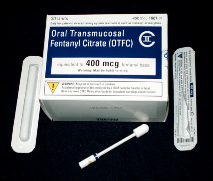 Fentanyl can be absorbed into the bloodstream through the lining of the mouth and throat. Fentanyl lollipops are useful for patients who can't swallow pain pills.