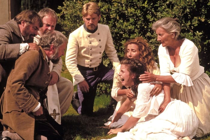 Hero and Claudio's wedding scene