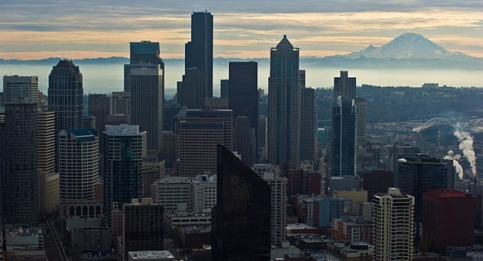 Because of its proximity to Seattle, Mt. Ranier has always been high on any West Coast Volcano Watchlist Though this 14,000 footer hasn't seen any volcanic activity since 1894, future eruptions are a question of when, not if.