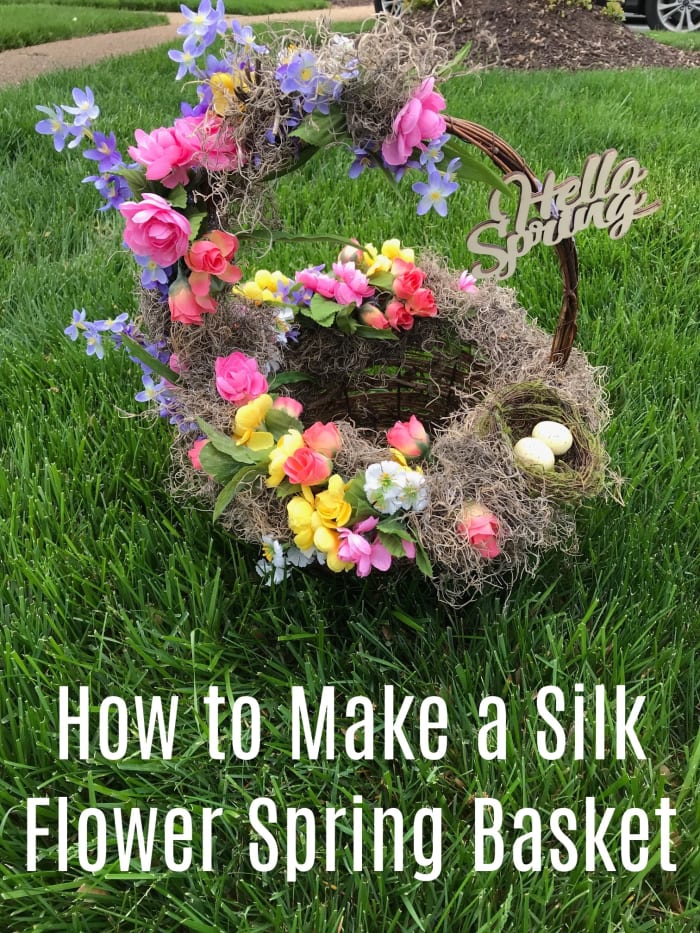 Add a little magic to spring this year by creating your own festive floral baskets for Easter, Mother's Day, or just because. Use inexpensive items and your imagination.