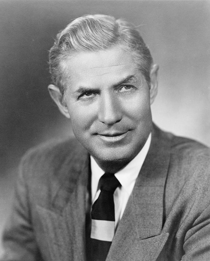 A famous Hollywood movie star from days gone by? No, Mike Monroney, the guy responsible for that sticker on the window of every new car.