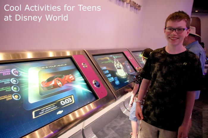 Disney World is not just for little kids - there are many fun activities for teenagers throughout the theme parks and resort hotels.