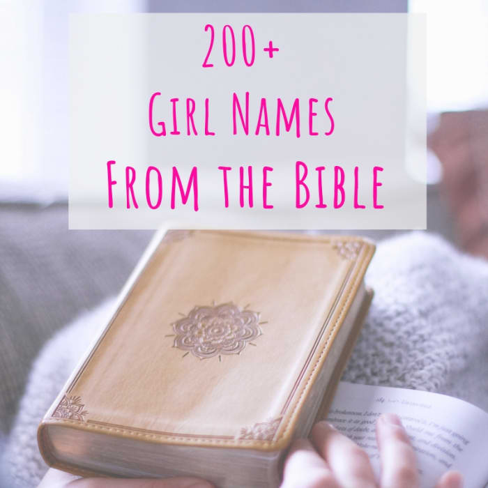 The Ultimate List of Biblical Girl Names (With Meanings) - WeHaveKids ...