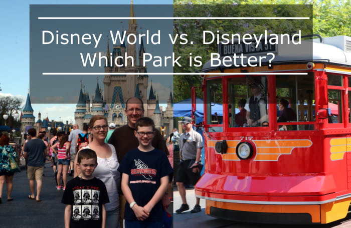 Our family has visited both Disney parks in the USA and we like both of them, though there are distinctive differences between the two resorts!