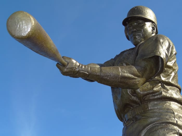 A statue of Tony Gwynn stands outside of Petco Park in San Diego. Gwynn played 20 seasons with the San Diego Padres and was easily a first-ballot Hall of Famer.
