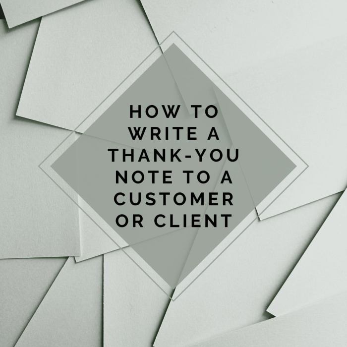 "Thank you." Saying these two words often can help you build and maintain a relationship with your customers and clients.
