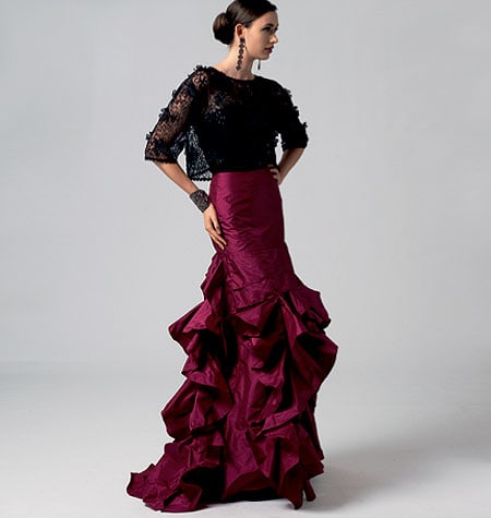 This skirt is the perfect amount of Steampunk for formal occasions without looking like a costume.