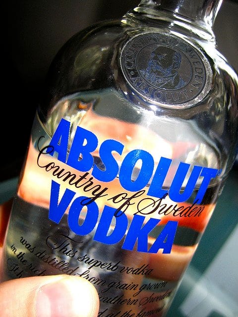 Vodka is a great choice instead of alcohol for your DIY body spray or perfume.