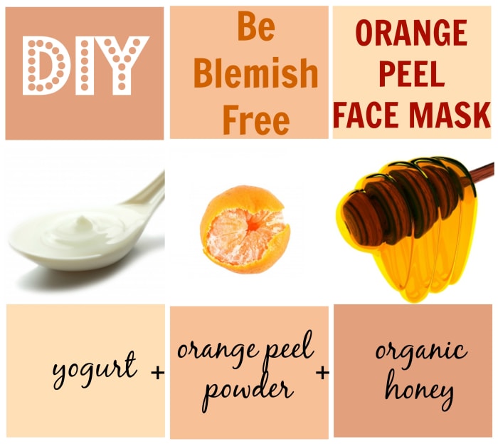 Get rid of blemishes with the Be-Blemish-Free Orange Peel Face Mask, which reduces the visibility of blemishes and evens out skin tone.
