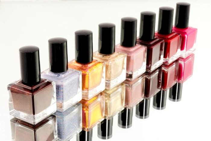 Choose any color that takes your fancy when your feet are hidden in boots and shoes during winter.