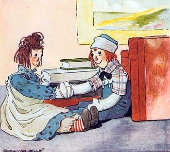 Raggedy Ann Wears a Pinafore From the Project Gutenberg Archives