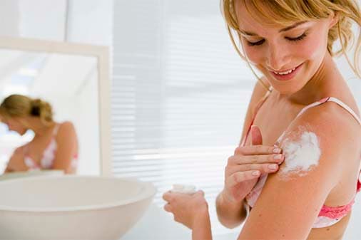 Remember to include your neck, back, and shoulders in your skincare routine. Especially if these areas will show in your dress.