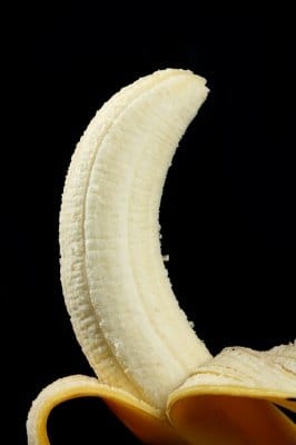 Both the banana fruit and the banana peel are beneficial to the skin so don't throw away you banana skin!