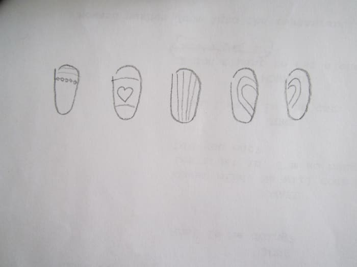 Quick sketch of some design ideas. My sister had to go to work so we decided to keep it really simple.