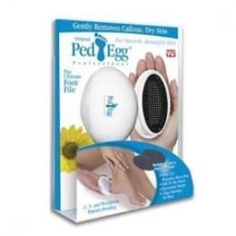 Though it's not a natural pumice stone, the Ped Egg Pedicure Foot File is still quite popular and can still be effective at getting the job done.