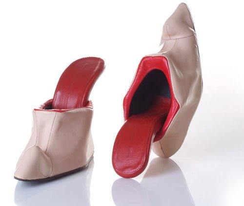 For feminists, try adding teeth from the Alligator Sneaker and see if you can get a man to wear them.