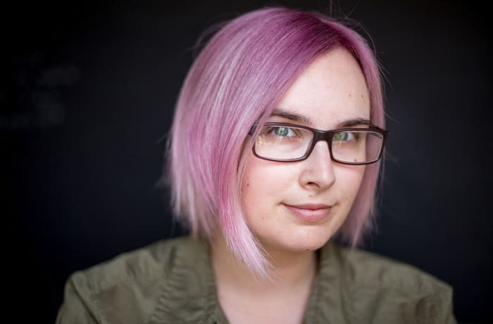 If you want to get a shade like this one, then you're probably going to have to bleach your hair first—unless you already have really light hair.
