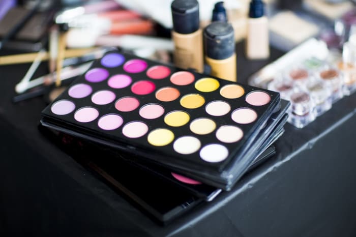 Pay attention to the type of makeup you use and which colors.