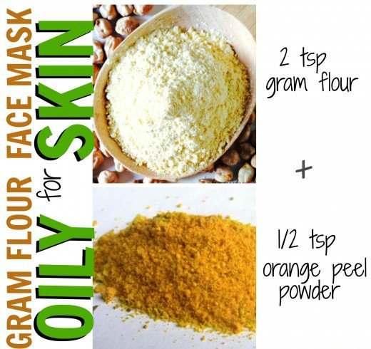 No one likes being a grease-face and having to wipe your skin with a blotting tissue every 10 mins. Apply this gram flour face mask to naturally control the oiliness, no artificial chemicals involved!