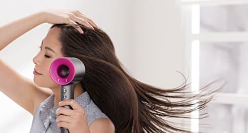 The dyson blow dryer moves a lot of air while styling, without damaging the hair follicles, as standard blow dryers do.
