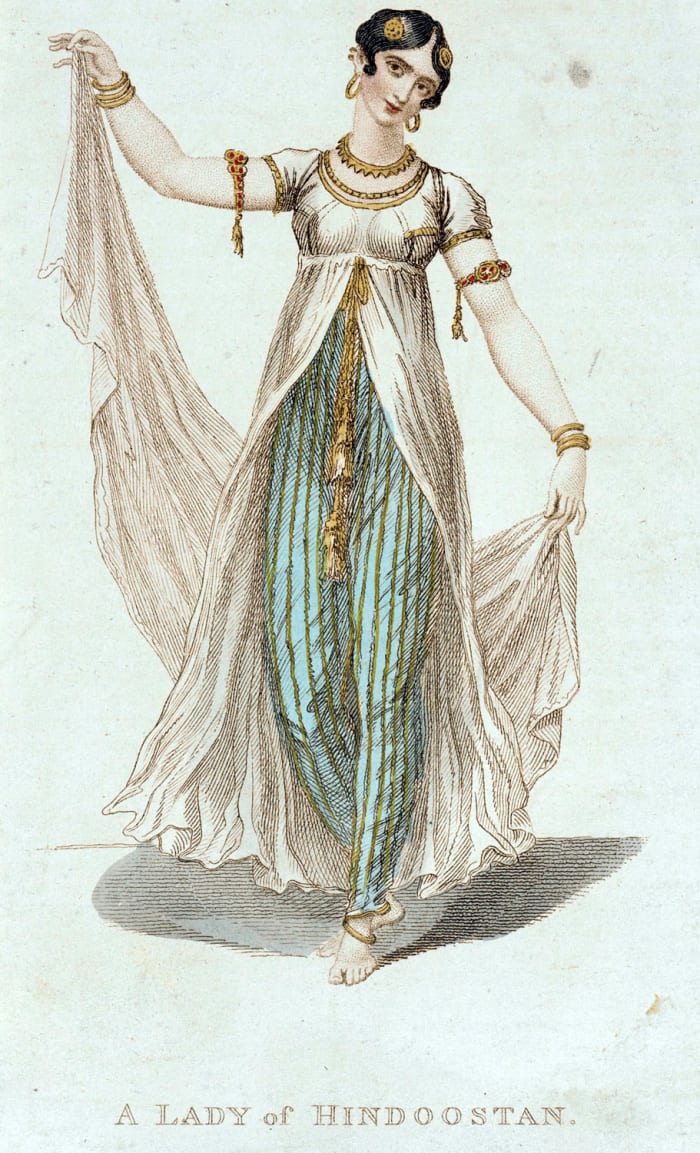 "A Lady From Hindoostan" circa 1809
