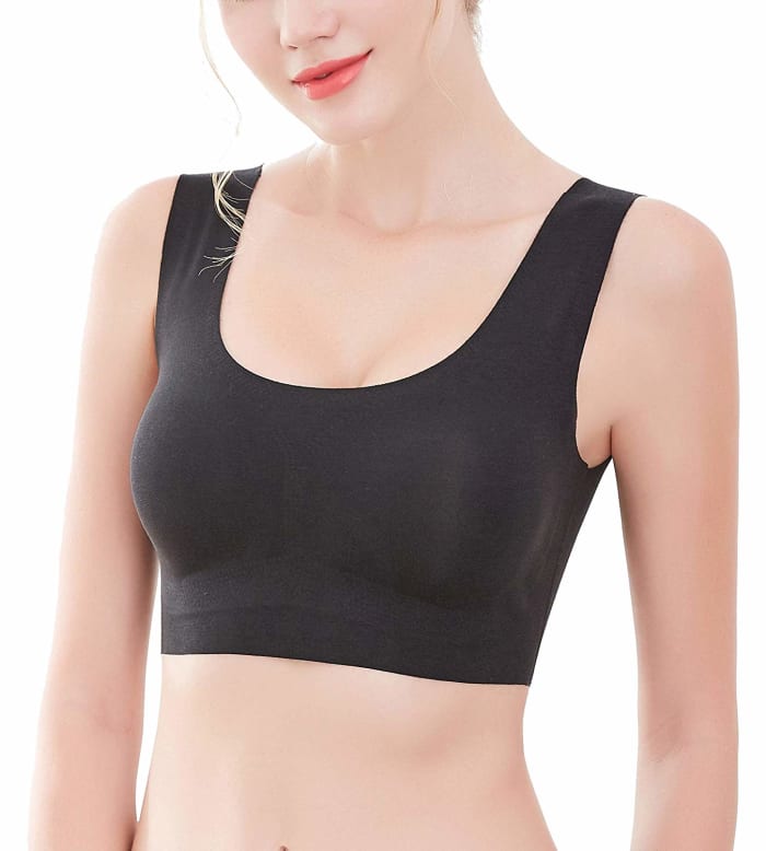  Soutien-Gorge de Yoga sans Couture Icctbro