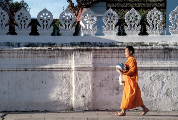 Monks either live alone as hermits or in organized communities in order to devote themselves to religious life.