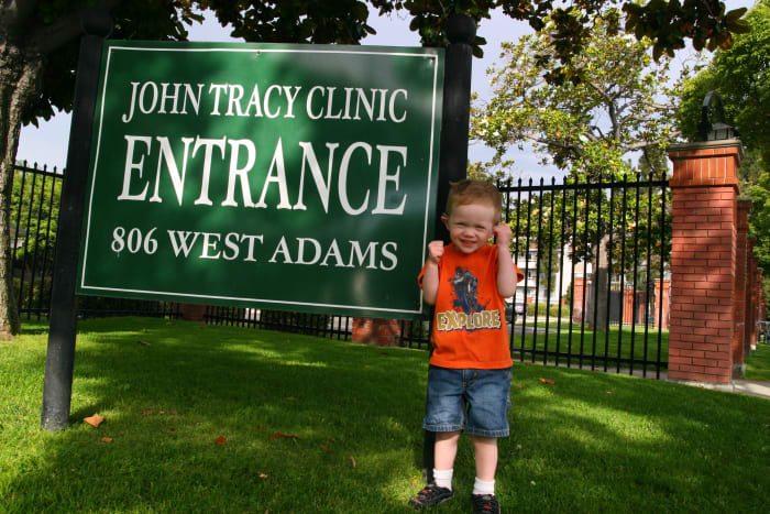 Learn about helpful resources: The John Tracy Clinic is invaluable (and free) for children with hearing loss.