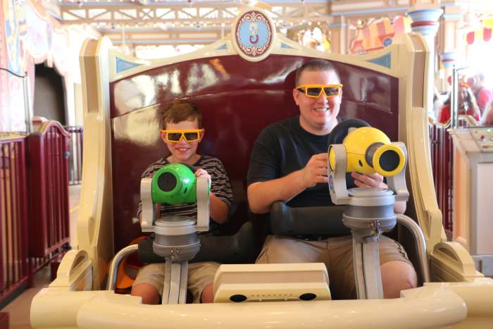Toy Story Midway Mania is extremely fun for all ages (as long as the height requirement is met)!