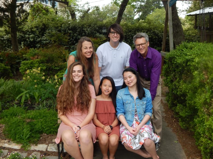 Our 2018 family photo (minus my oldest daughter who was at college). We can testify to the fact that all of the time, effort and care you spend in parenting is worth it!