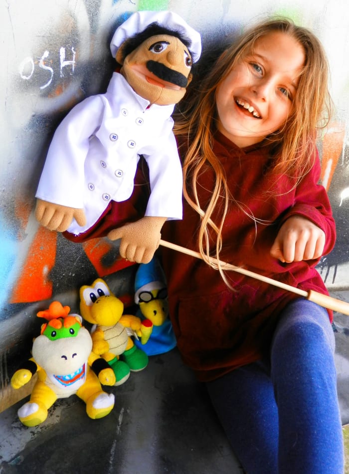 Puppets provide a sense of security that makes it easier for children to express thoughts and feelings that they might not otherwise feel comfortable sharing.