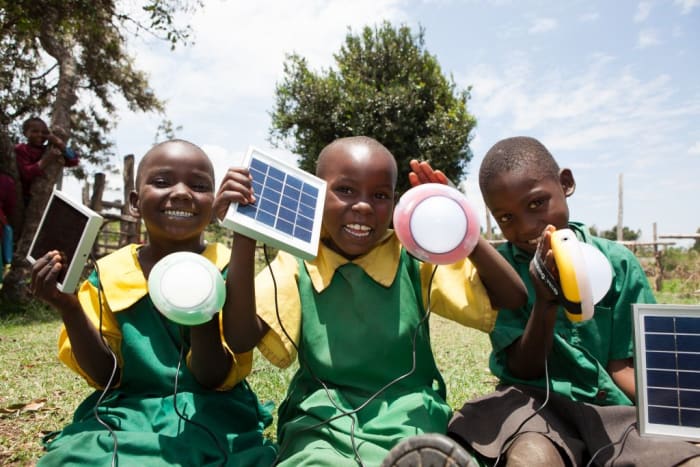 Children in Africa may lead a very different life to those in Westernised Countries.