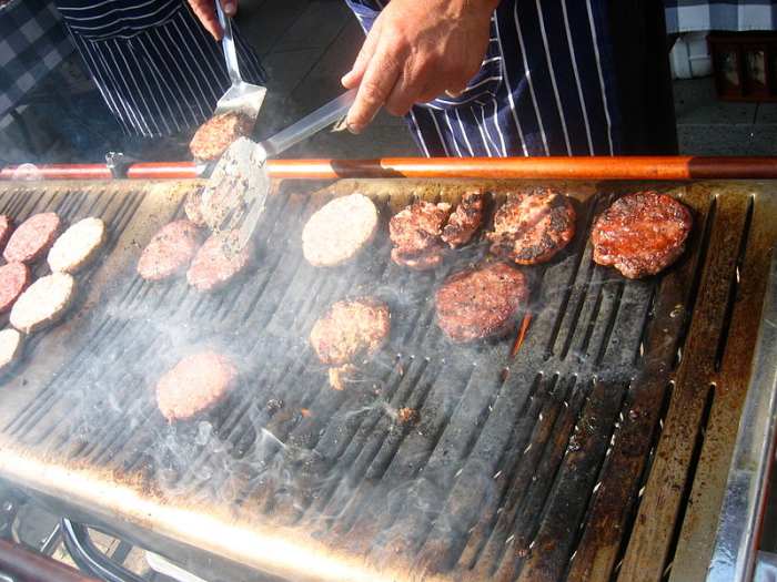 http://commons.wikimedia.org/wiki/File:Flipping_burgers_(1347515766).jpg
