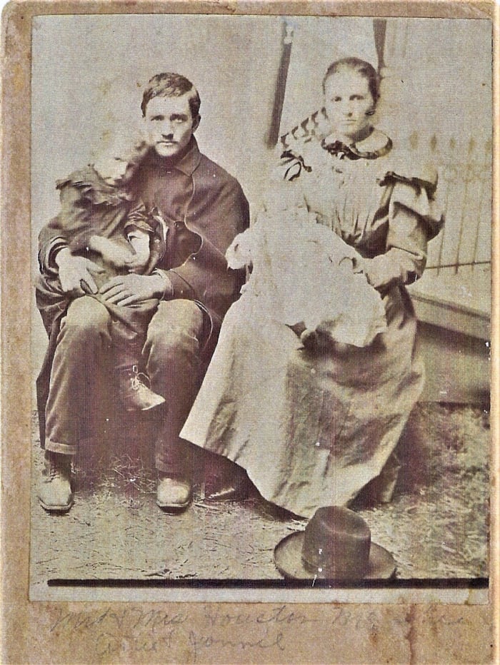 I shared this photo in the Perry County History group on Facebook. W Houston Montgomery McGhee and wife Mary Ella Eslin & children Arta and Jonnie. Later children, Lannie 1900, Dallie 1906, Fayatte "Fate"