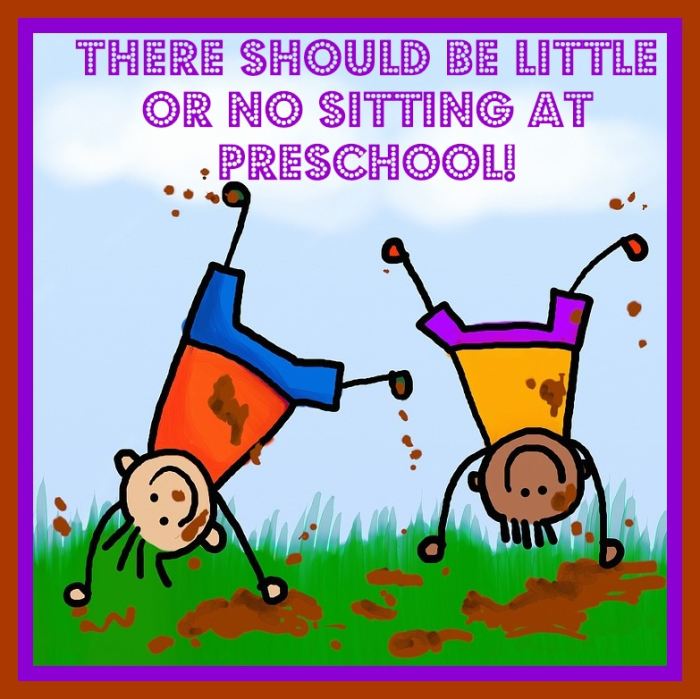 Preschool was once all about exploring, socializing, and playing. Now it's about sitting still and listening, writing numbers and letters, and using technology.