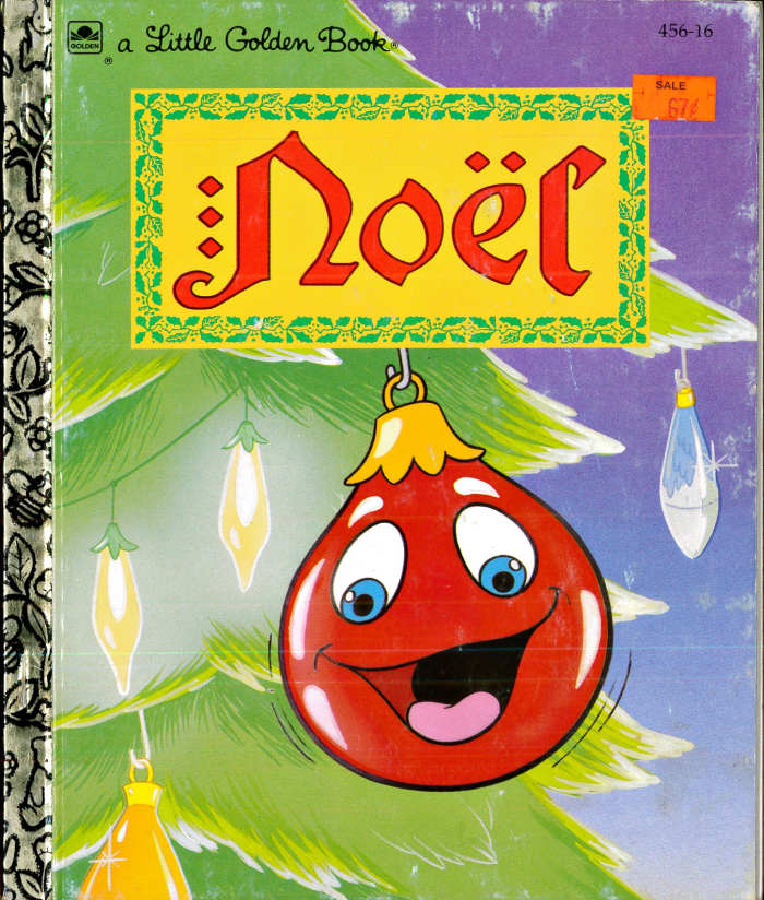 Noel has a very special quality in his makeup which he eventually shares with all of mankind. Noel is a little red glass hand blown ornament who has "a happiness" inside his makeup. He looks forward each year to the remarkable Christmas story.