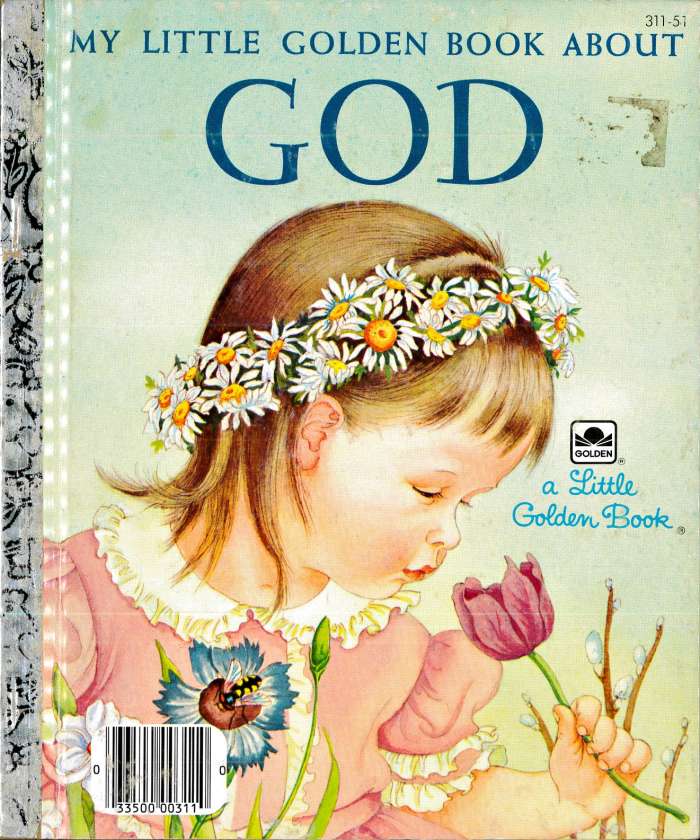 This little book shows us how God is great, and that He sends the sunshine to make things grow ... It is just as the publisher stated the Little Golden Books are books that a child can read and keep and to grow with.