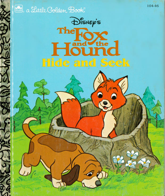 The Fox and the Hound. "Tod, a young fox, and Copper, a hound pup, love to play together every chance they get. When they get lost in the woods during a game of hide-and-seek, they learn that a true friend always sticks by you!"