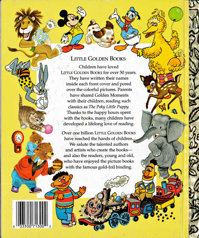 A true classic Golden Book, made by Western Publishing Company ... A great children book, picture book, with lots of preschool fun.