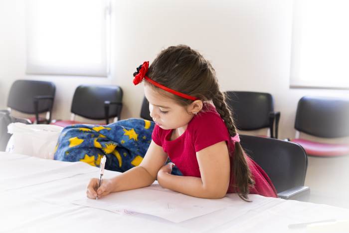 Children with autism can often struggle to understand why work set at school intrudes in their home.