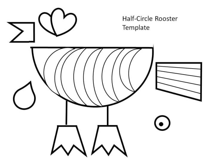 Download Printable Rooster Crafts for Kids - WeHaveKids - Family