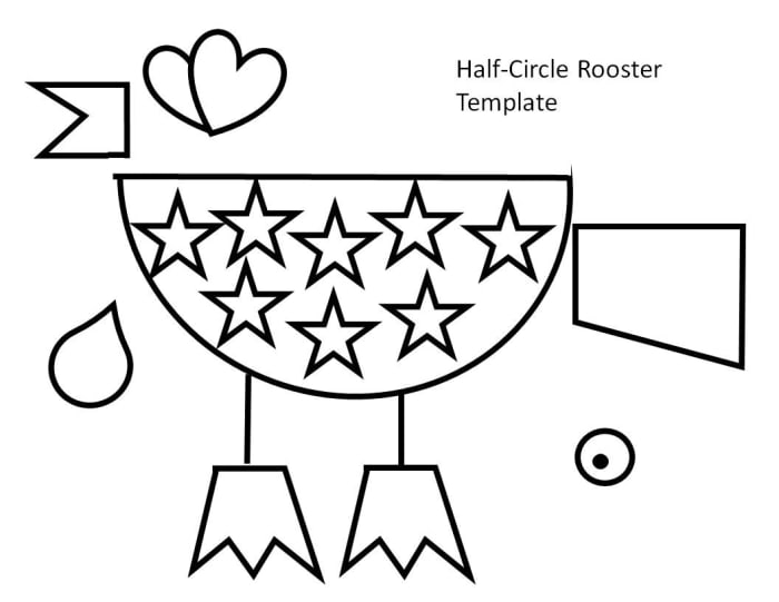 Download Printable Rooster Crafts for Kids - WeHaveKids - Family