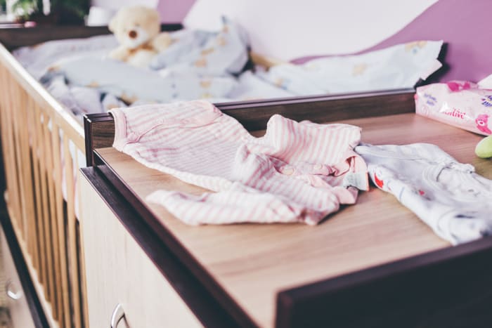 Feel like you have baby clothes coming out of every nook in your house? Keep the tags on them and whatever doesn't get used you can consign or sell on Ebay.